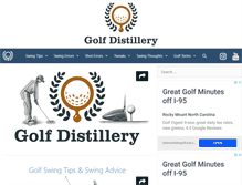 Tablet Screenshot of golfdistillery.com